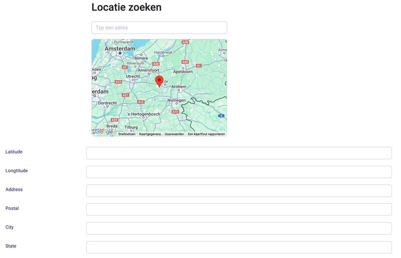 Dealerkaart toevoegen op website