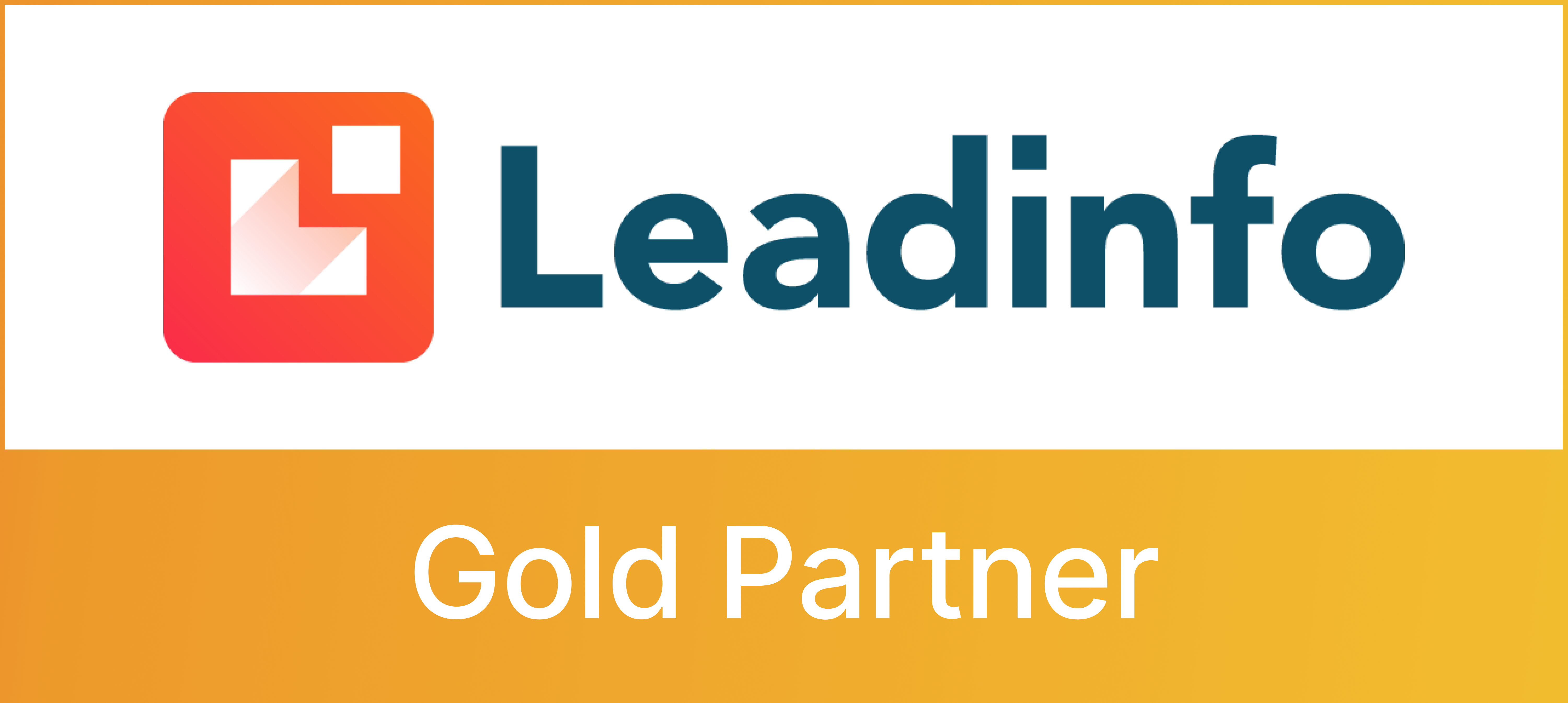 Gold Partner Leadinfo